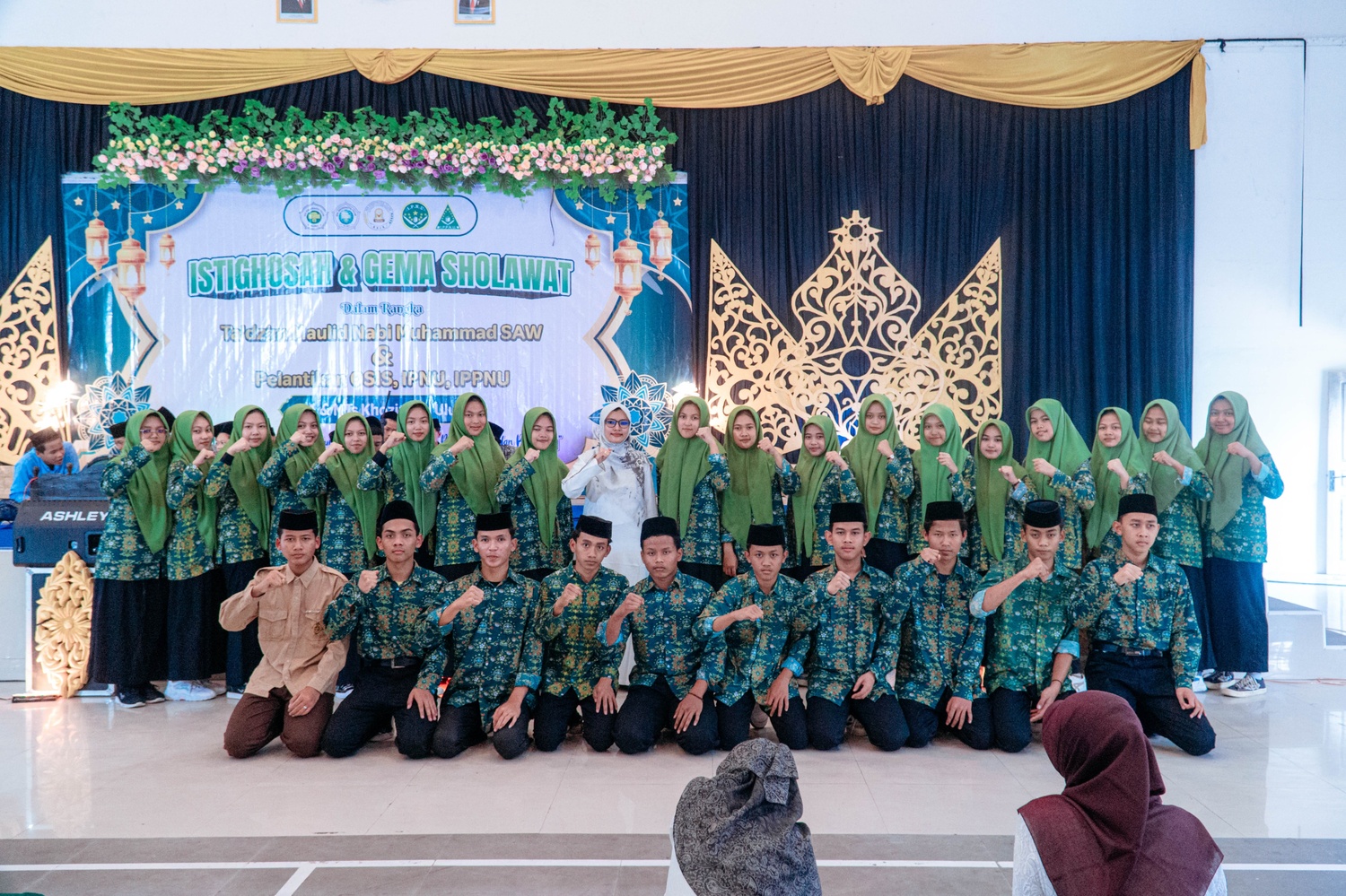 Pelantikan Pengurus OSIS, PK. IPNU & IPPNU MA. Khozinatul Ulum Blora, masa khidmah 2025- 2026