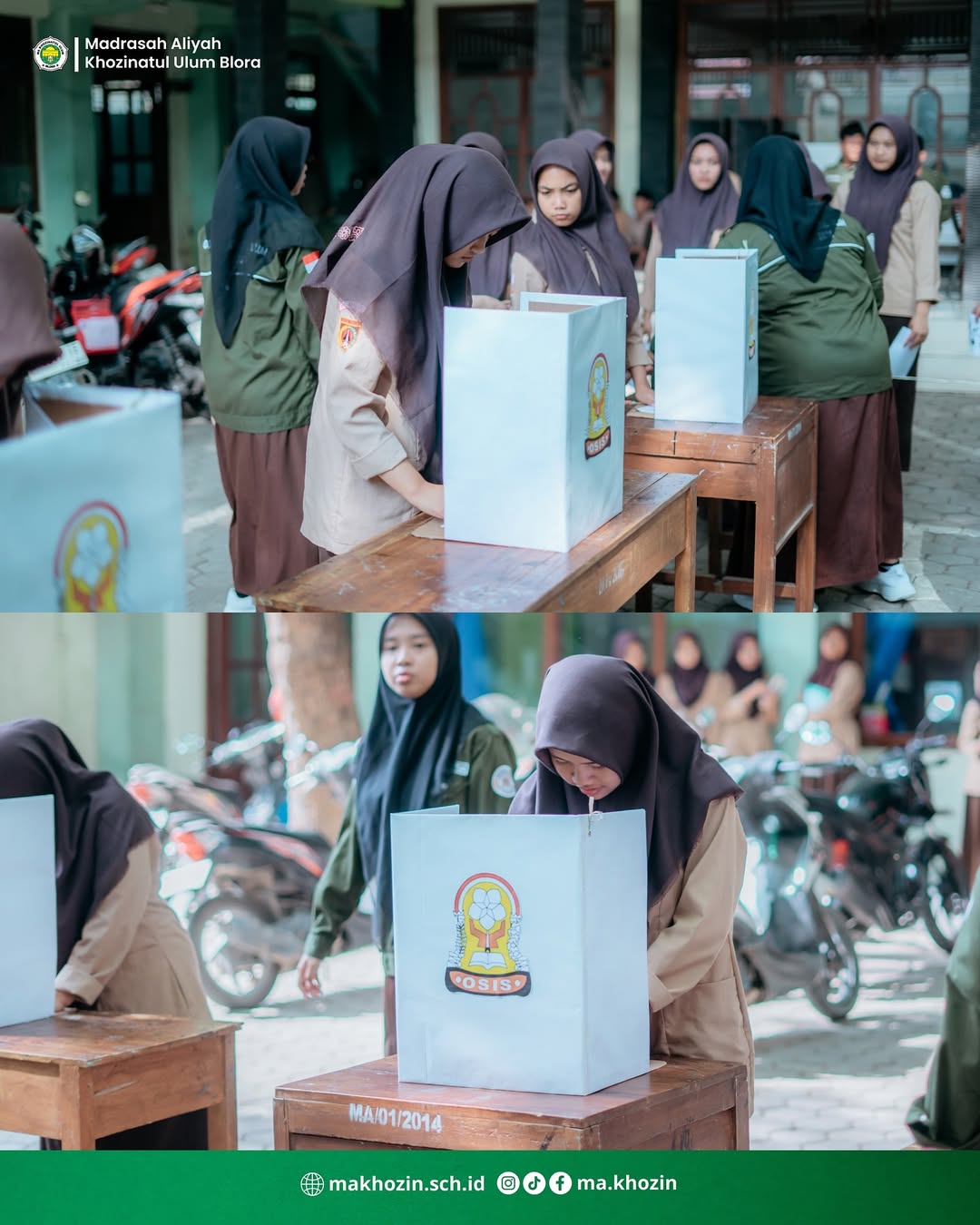 Kampanye dan Pemilu OSIS, IPNU & IPPNU 2025